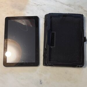 Amazon Kindle Fire Black Tablet with Case